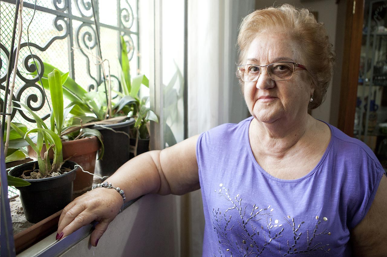  Maria Regina Simoes komt uit Brazilië en heeft diabetes type 2 en obesitas.